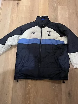 Men’s Extra Large Chelsea Football Umbro Autoglass Jacket Coat Training • £40