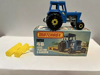 Matchbox MB46 Ford Tractor & Harrow • $8.49