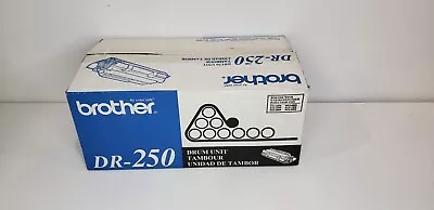 Genuine Brother DR-250 Black Drum Unit Toner Cartridge New Opened Box • $28