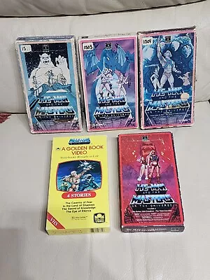 80s VHS He-man Masters Of The Universe TAPE Lot MOTU  • $45