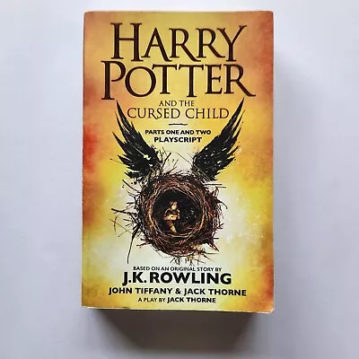 HARRY POTTER And The Cursed Child By J.K. Rowling (Paperback Playscript Book) • $13.50