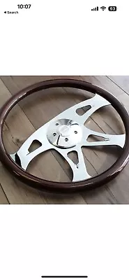 18  Steering Wheel 4 Spoke Talon Wood (Freightliner Kenworth Peterbilt Volvo) • $165