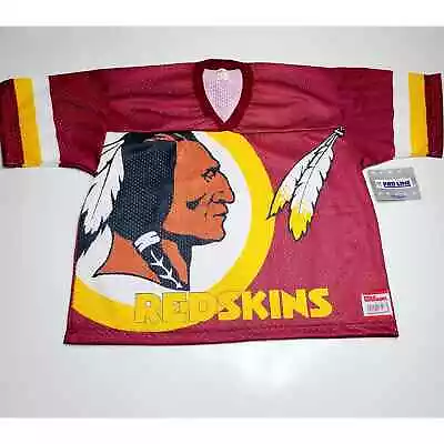 Vtg Wilson Sportswear NFL Washington Redskins Jersey Men Size Large Pro Line NWT • $87.99