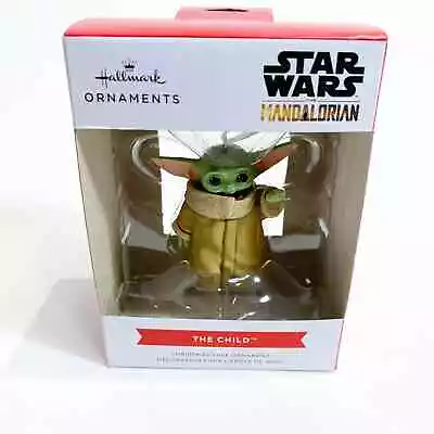 Hallmark Christmas Tree Ornament Star Wars Mandalorian The Child Baby Yoda NEW • $17.99