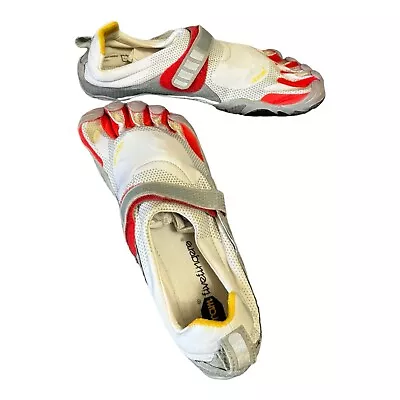 Vibram Five Fingers Shoes Treksport Running Sneakers Beige Mens Size 9 43 • $28