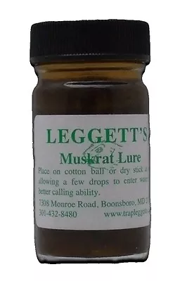 Leggett's Muskrat Lure 1 Oz. Bottle • $6