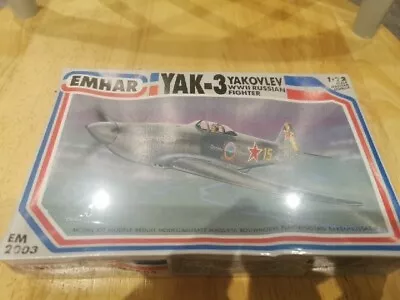 EMHAR 1/72 YAK-3 YAKOVLEV MODEL KIT. Sealed Box • £8