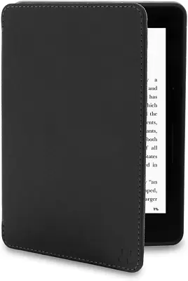 Verso Kindle Voyage Case - Classic Black Slim Fit Premium PU Leather Book Folio  • $31.99