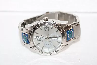 Over-Time Quartz Wrist Watch Stainless SteeUF University Of Florida Gators Watch • $49