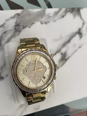 Michael Kors Madison MK5810 Gold Wrist Watch For Women • $120