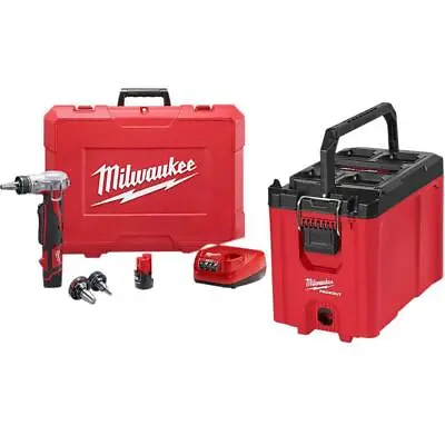 Milwaukee Expansion Tool Kit W/ 1.5Ah-Batt + Expansion Heads + Packout Tool Box • $650.67