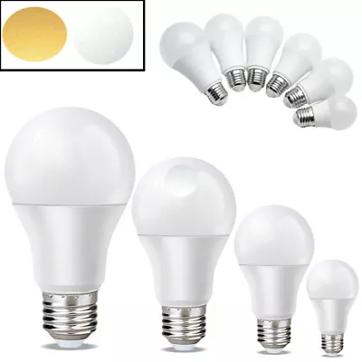 E27 LED Globe Light Bulbs Lamp 20W 18W 15W 12W -3W Cool Warm White 110V 220V ERM • $4.04