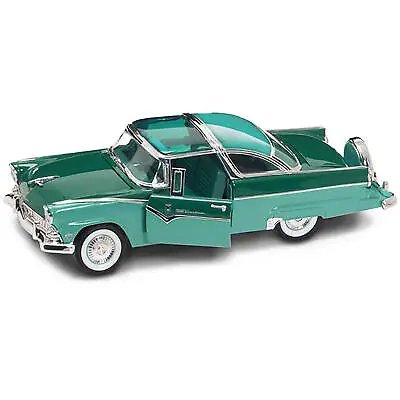 Road Signature 1/18 Diecast Model Car 1955 Ford Fairlane Crown Victoria Green • $70.53