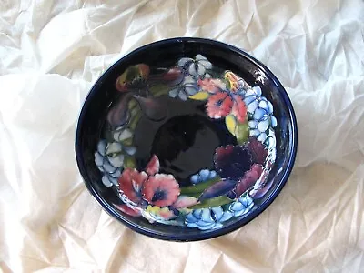 Moorcroft Bowl Orchid Pattern 1950's  Large Superb 11   • $799.99