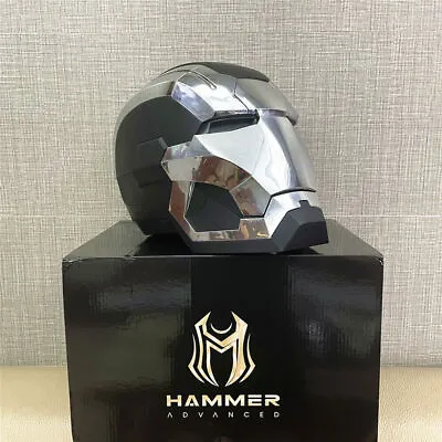 War Machine Iron Man MK5 1:1 Helmet Wearable Voice-control Mask Cosplay The New  • $167.40