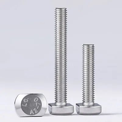 T-Slot Bolts Hammer Head Screws 304(A2) Stainless Steel M5 M6 M8 M10 M12 Metric • $2.49