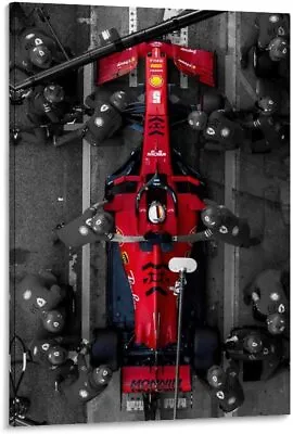 Racing Poster Car Poster F1 Pit Poster Decorative Painting Canvas Wall Art Print • $19.90