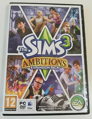£8.91 • Buy The Sims 3 Ambitions Expansion Pack Pc/mac Dvd Fast Post Complete