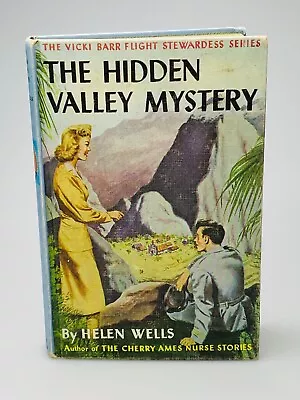 Vintage Vicki Barr Flight Stewardess Series The Hidden Valley Mystery 1948 • $24.99