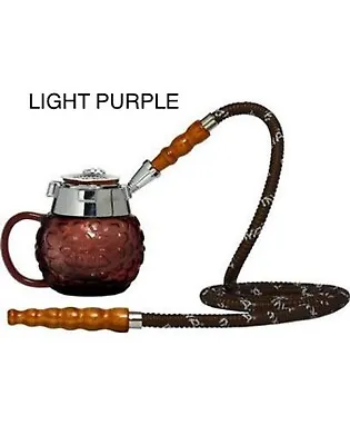 Mya Coppa Hookah  Cute Mini Single Hose Mug Shisha Set 5 Inch No Foil Needed • $38.20