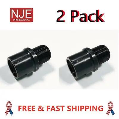 2 Pack Steel Premium Thread Adapter 1/2x28 To 5/8x24 • $16.99