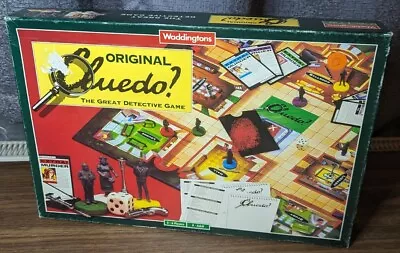 Cluedo The Great Detective Board Game - Vintage - Waddingtons Original • £12.99