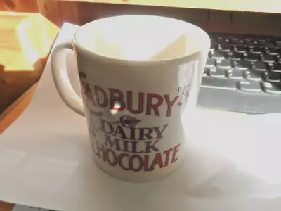 £5.50 • Buy Vintage Cadbury's Dairy Milk Chocolate Mug, Red/Purple Logo, 9cm X 8cm, Ceramic