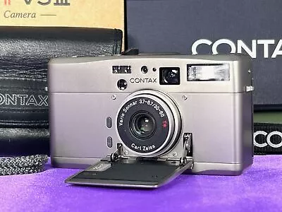 VIDEO[MINT W/Case] LCD Works Contax TVS III Point & Shoot 35mm Film Camera JAPAN • $1086.18