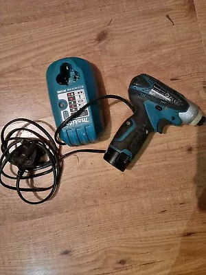 Makita 10.8v Impact Driver Good Working Order Cone With One Battery And Charger • £65