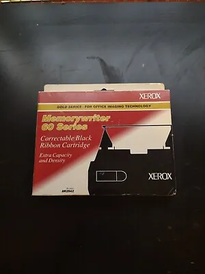 Xerox Memorywriter 60  Gold Series Black Ribbon Cartridge Extra Capacity 8R2942 • $9.99