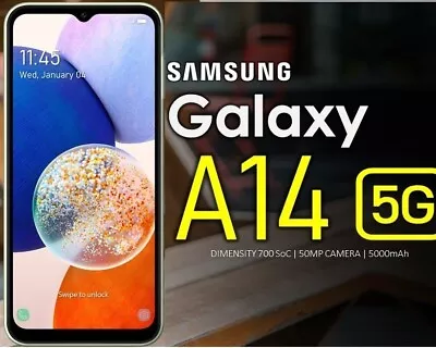 Samsung Galaxy A14 5G SM-A415U 64GB AT&T T-Mobile MetroPCS Verizon Unlocked • $99.99