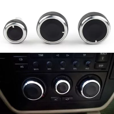 Fit VW Golf MK4 Passat B5 Car Air Conditioner A/C Switch Panel Control Knob 3Pcs • $11.50