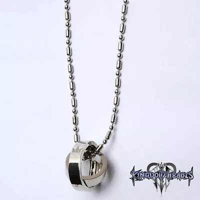 Kingdom Hearts 2 Crown Rotating Ring Pendant Key Blade Necklace Accessory • $9.63