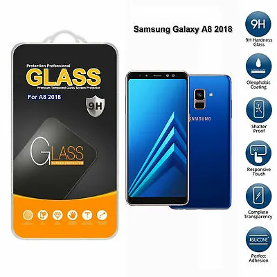 For Samsung Galaxy A8 2018 Tempered Glass Screen Protector  • £2.99