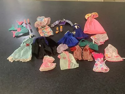 VINTAGE Lot Of Barbie Doll Clothes And Accesories • $9.95