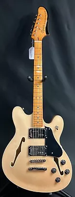 Squier Classic Vibe Starcaster Semi-Hollow Body Electric Guitar Gloss Natural • $349.95