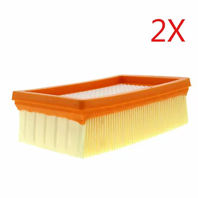 Vacuum Cleaner Hoover Flat-Pleated Filter For Karcher WD2.200 WD3.500 Wet & Dry  • £9.99