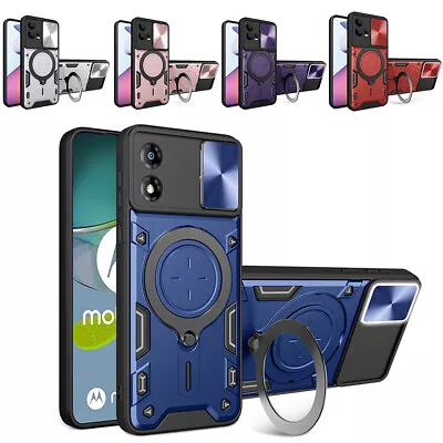 Magnetic Stand Phone Case Cover For Motorola E22 Edge 30 E13 Neo 20 G32 G200 • $5.42