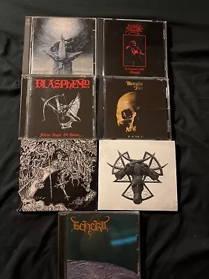 9 Black Metal Cd Lot King Diamond Mercyful Fate Beherit Darkthrone Sigh  • $15.50