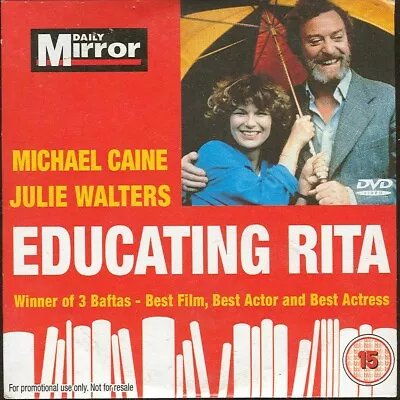 EDUCATING RITA - Michael Caine Julie Walters - DVD • £1