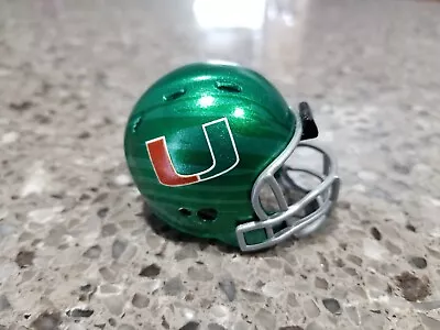 Miami Hurricanes Custom Green  SURGE  Revolution Pocket Pro Helmet - ACC • $28