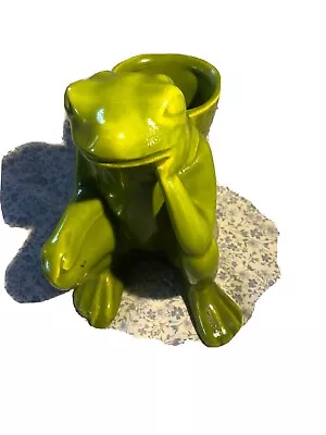 Frog Planter Vintage • $20