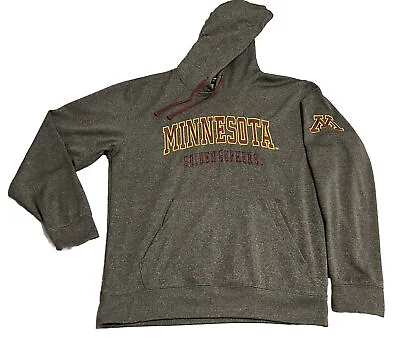 Colosseum Athletics Minnesota Golden Gophers Men’s Large Sweatshirt Hoodie Gray • $29.99