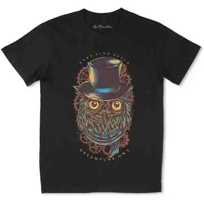 £12.99 • Buy Owl Mens T-Shirt Steampunk V-Neck Tank Top Vest Tshirt D838