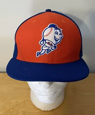 New York Mets Mr. Met New Era MLB 59Fify Fitted Hat Cap Size 7 1/2 • $23.99