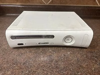 Xbox 360 Phat Console White For Parts/repair Lot #1 • $21.99