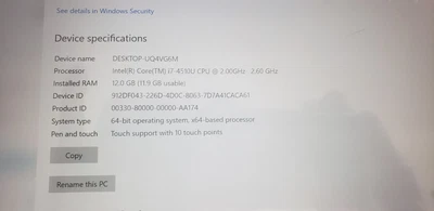 $320 • Buy Asus UX303L Laptop Intel I7-450IOU CPU @ 2.00GHz   260GHz  12GB RAM Touch Screen