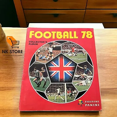 Panini Football 78 Sticker Album Complete Excellent Condition Collectors Album • £170