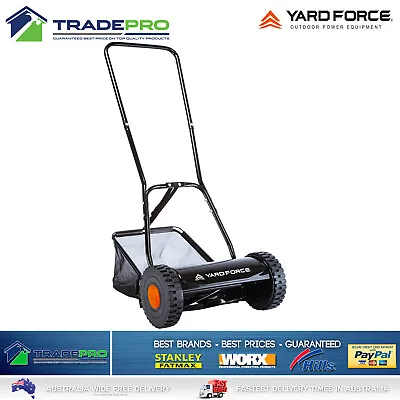 Push Mower YardForce™ Razor Cylinder Drum Cut And Catcher Grass Hand Lawn Mower • $108