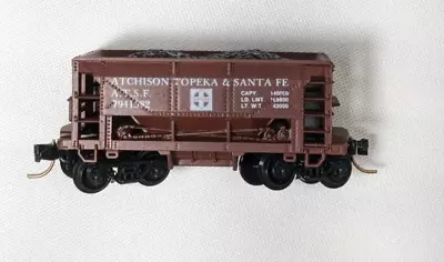 N Scale Atlas   SANTA FE   70 Ton Ore Car   AT&SF 794182  With  MTL Couplers • $14